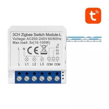 Smart Switch Modul ZigBee Avatto LZWSM16-W3 ohne Neutralleiter TUYA