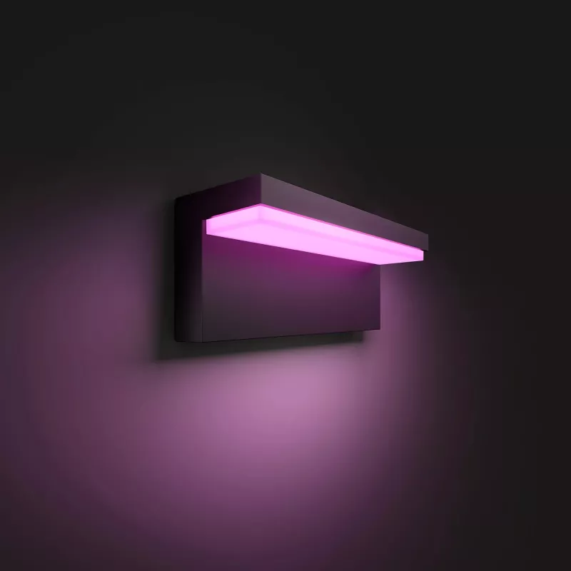 Philips Hue Nyro White & Cool Amb. Wandleuchte 1000lm schwarz