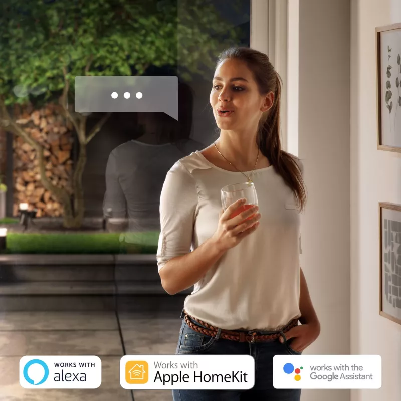 Philips Hue Nyro White & Cool Amb. Wandleuchte 1000lm schwarz