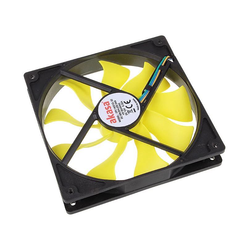 Akasa Viper PWM-Lüfter, gelb - 140 mm