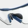 Rockbros 189114 polarisierte Fahrradbrille mit UV-Schutz und Sehstärkeneinsatz, grau