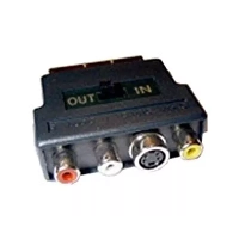Adapter EURO/SVHS-3RCA (Cinch)