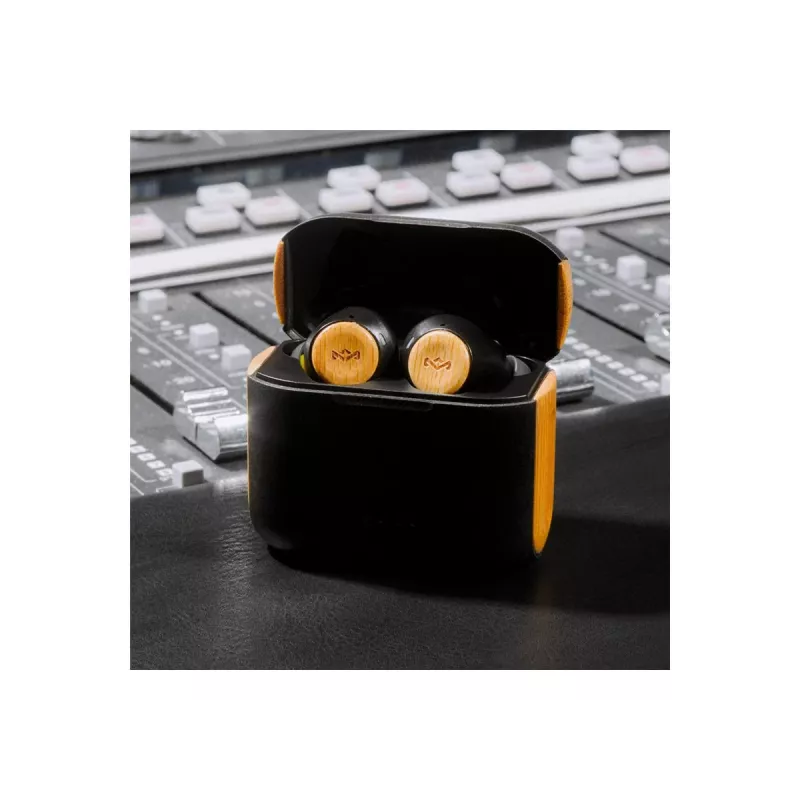 Marley Rebel True Earbuds Eingebautes Mikrofon, In-Ear, Kabellos, Signature Schwarz