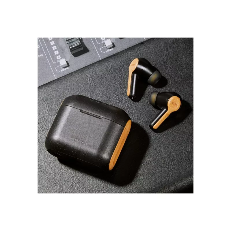 Marley Rebel True Earbuds Eingebautes Mikrofon, In-Ear, Kabellos, Signature Schwarz