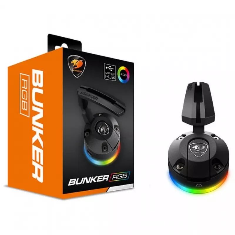 Cougar Bunker RGB Mauskabel-Organizer (Schwarz)