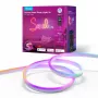 Neon Strip Light, LED-Streifen White, 4 Meter, Schwarz