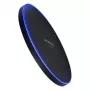 AXAGON WDC-P10T dünnes kabelloses Schnelllade-Pad, Qi 5/7,5/10 W, Micro-USB
