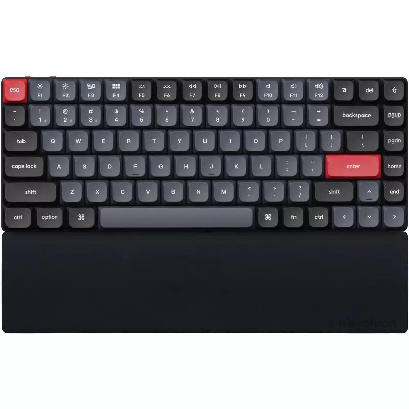 Silicone Palm Rest für K3/K7, Handgelenkauflage schwarz