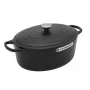 Le Creuset Signature Bräter oval 35 cm schwarz (21178350000430)