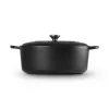 Le Creuset Signature Bräter oval 35 cm schwarz (21178350000430)