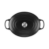 Le Creuset Signature Bräter oval 35 cm schwarz (21178350000430)