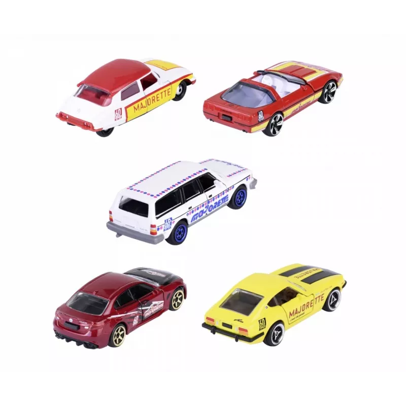 Fahrzeugset Majorette 60th Anniversary 5er-Pack