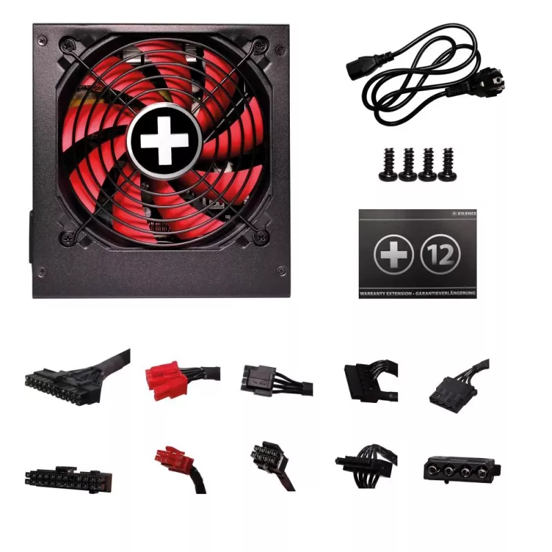 Netzteil | XILENCE | 550 Watt | Effizienz 80 PLUS GOLD | PFC Active | XN071