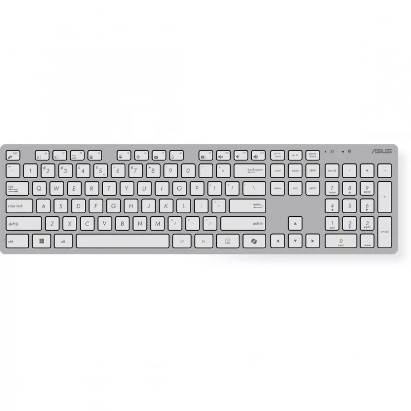 ASUS W5000 kabelloses Tastatur- und Maus-Set, weiß