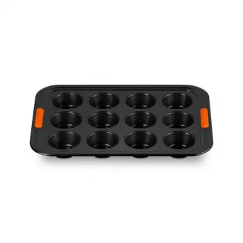 Le Creuset Muffinform aus Kohlenstoffstahl, antihaftbeschichtet, 12 Stück (46058000010000)