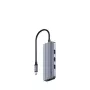 Cudy UH606 Schnittstellen-Hub USB 3.2 Gen 1 (3.1 Gen 1) Type-C 5000 Mbit/s Grau, Silber