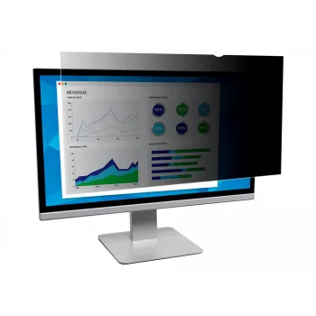 3M Privacy Filter für 22-Zoll-Widescreen-Monitor - Blickschutzfilter für Bildschirme - 55,9 cm Widescreen (22 Zoll Widescreen)