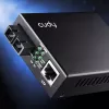 Cudy MC100SA-20 Netzwerk-Medienkonverter 100 Mbit/s 1310 nm Singlemode Schwarz