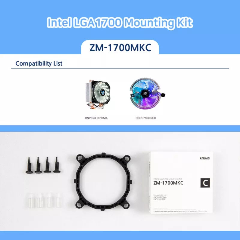 Zalman ZM-1700MKC - Upgrade-Kit für Prozessorkühler - (für: LGA1200, LGA1700)