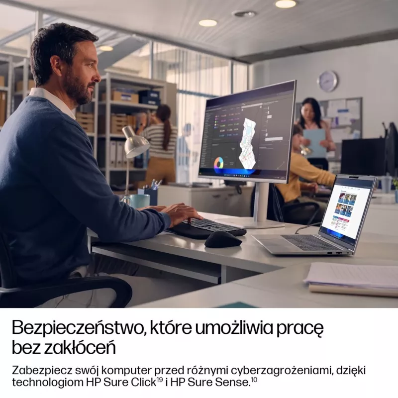 HP EliteBook 6 G1a Next Gen AI PC Copilot+ PC AMD Ryzen AI 5 340 Laptop 35,6 cm (14) WUXGA 16 GB DDR5-SDRAM 512 GB SSD Wi-Fi 6E (802.11ax) Windows 11 Pro Silber