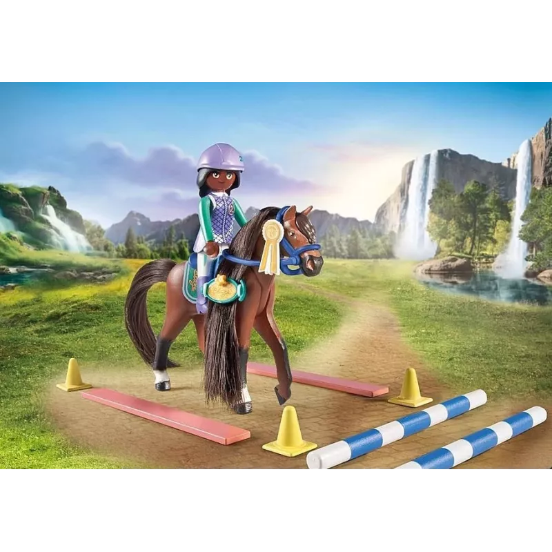Figurenset Pferde 71355 Zoe und Blaze mit Hindernissen