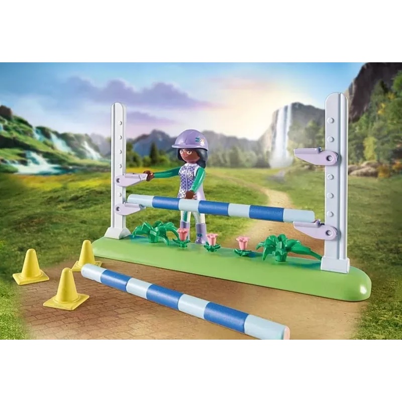 Figurenset Pferde 71355 Zoe und Blaze mit Hindernissen
