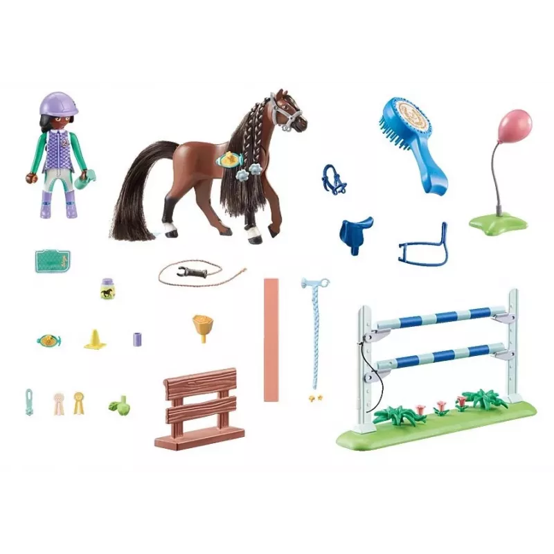 Figurenset Pferde 71355 Zoe und Blaze mit Hindernissen