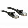 Lindy - Netzwerkkabel - RJ-45 (M) auf RJ-45 (M) - 30cm - UTP - CAT 6 - vergossen, rastnasenschutz, Litze - Schwarz (48075)