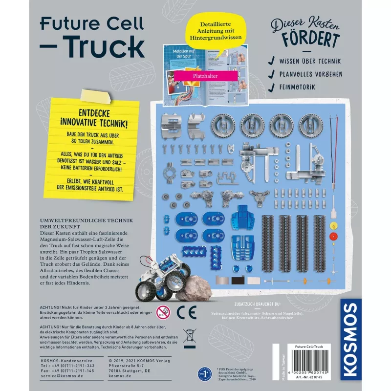Future Cell-Truck, Experimentierkasten