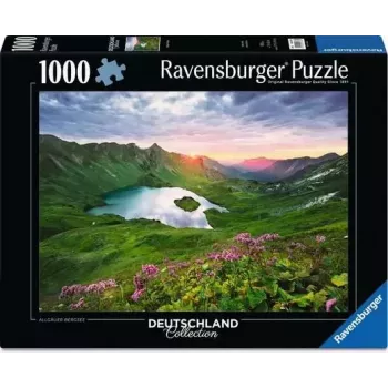 Puzzle Germany Collection - Allgäuer Bergsee (1000 Teile)
