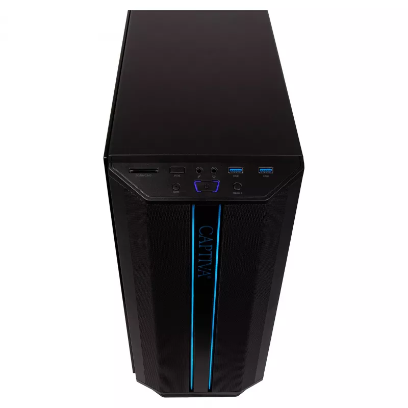 Captiva Advanced Gaming PC R92-707 AMD Ryzen 5 5500, 16GB RAM, 500GB SSD, GeForce RTX 5060 (8GB GDDR7), oOS