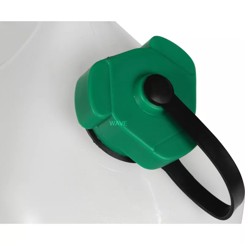 Wasserkanister 10L (Weiß/Transparent, mit Ablasshahn)