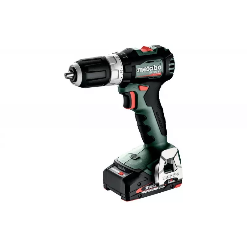 Metabo SB 18 L BL 1700 RPM Schlüssellos 1,3 kg Schwarz, Grün, Rot, Silber