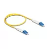 Delock LWL-Kabel LC Duplex auf LC Duplex Singlemode OS2 winkelbar 1 m