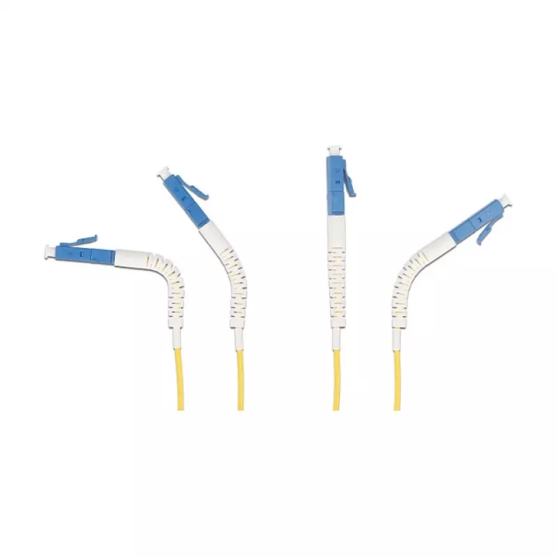 Delock LWL-Kabel LC Duplex auf LC Duplex Singlemode OS2 winkelbar 1 m