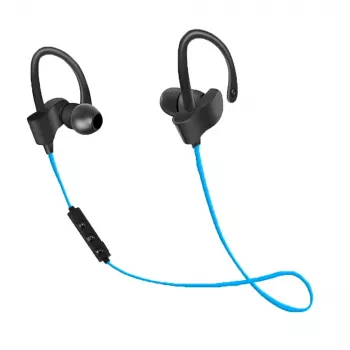 Bluetooth-Kopfhörer SCHWARZ/BLAU