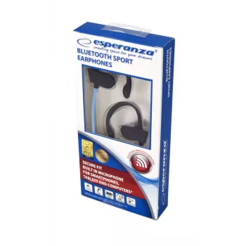 Bluetooth-Kopfhörer SCHWARZ/BLAU