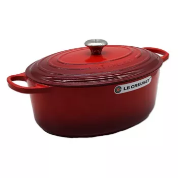 Le Creuset Signature Bräter oval 35 cm Kirschrot (21178350602430)