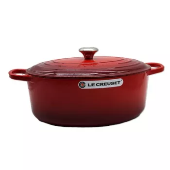 Le Creuset Signature Bräter oval 35 cm Kirschrot (21178350602430)