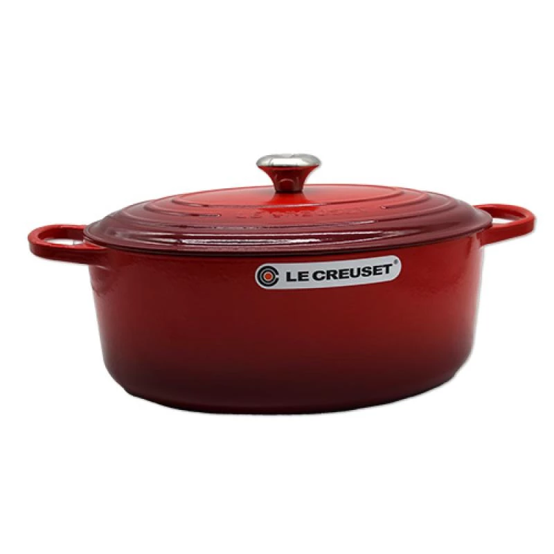Le Creuset Signature Bräter oval 35 cm Kirschrot (21178350602430)