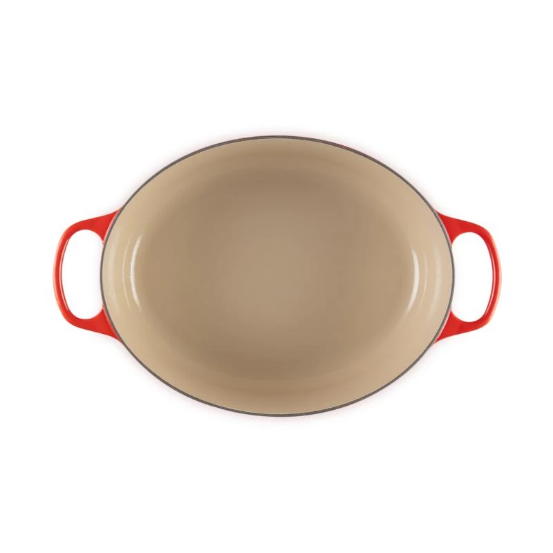 Le Creuset Signature Bräter oval 35 cm Kirschrot (21178350602430)