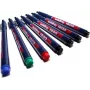 Edding 1800 profipen – Kappen-Gelschreiber – Grün – Blau – Kunststoff – 0,35 mm – Metall (4-180003004)
