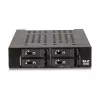 Delock 3.5 Wechselrahmen für 4x M.2 NVMe SSD mit OcuLink SFF-8612 Anschluss (47111)