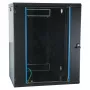 EFB 19 WandEnclosure 15HE, fest, 1-teilig, RAL9005, Tiefe 450 mm