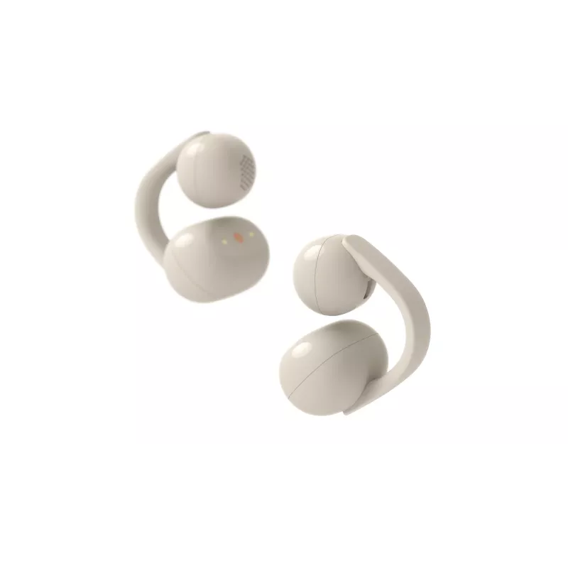 Sony | Earbuds | LinkBuds WF-LC900 Clip | Bluetooth | Open-Ear | Wireless | Greige