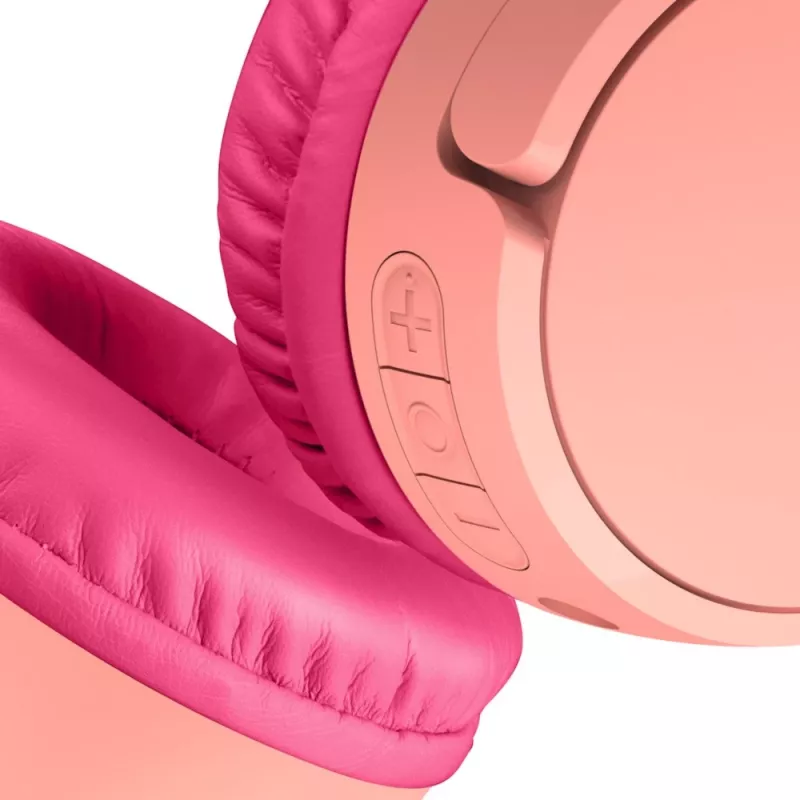 Kabellose Kopfhörer für Kinder pink