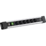 BACHMANN CONNECTUS 6xCEE7/3 1x switch, 1xUSB C/C 45W L=2,0m CEE7/7 Grau (BM0022770)