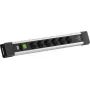 BACHMANN CONNECTUS 6xCEE7/3 1x Schalter, 1xUSB C/C 65W L=2,0m CEE7/7 Grau (BM0022776)