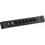 BACHMANN CONNECTUS 6xCEE7/3 1x switch, 1xUSB C/C 65W L=2,0m CEE7/7 schwarz (BM0022777)
