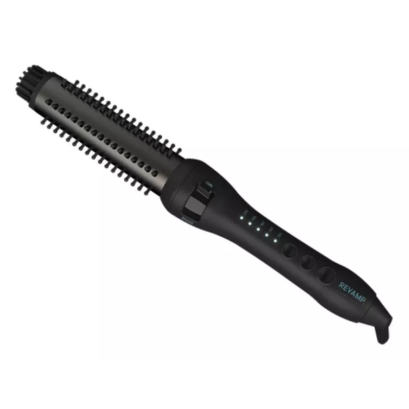 Revamp BR-1350X Progloss Volume & Wave Keramik-Hotbrush, schwarz